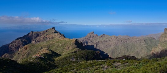 Panorama of Masca valley, Tenerife