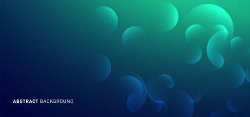 Digital technology banner green blue background concept, cyber technology circuit, abstract tech, innovation future data, internet network, Ai big data, futuristic wifi connection illustration concept