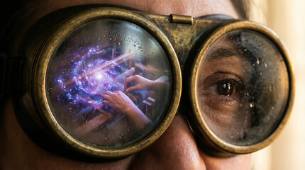 Steampunk Vision: Goggles Reflecting Magic & Imagination &ndash; Discovering the Future Through Retro-Futuristic Lenses