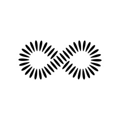 Infinity logo. Symbols of endless, unlimited, eternal. Infinity, eternity, infinite, endless, loop symbols.