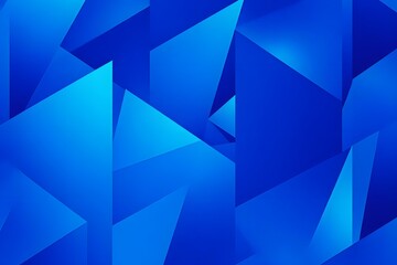 Obraz premium Dynamic design featuring overlapping shapes in shades of blue, modern and geometric