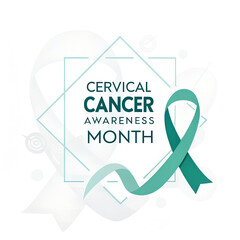 Cervical Cancer Awareness Month Campaign, Fight Cervical Cancer Awareness, Pink Ribbon Cervical Cancer Awareness, Women&rsquo;s Health Cervical Cancer Month, Cervical Cancer Prevention Awareness