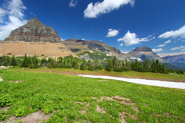 Logan Pass in Glacier National Park
