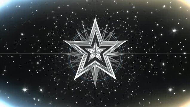 smooth 4K animation featuring minimal starburst transforming into check mark symbol creating polished modern and visually satisfying effect ideal for motion graphics and interface