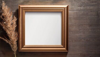 vintage photo frame with blank space available