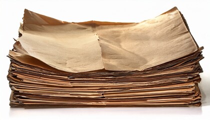 vintage paper stack for creative projects