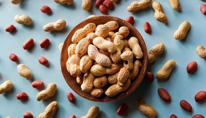 delicious healthy peanuts snack food nutrition protein source