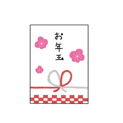 お年玉袋のイラスト