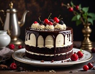 Schwarzw&auml;lder Kirschtorte