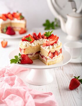 Erdbeertorte