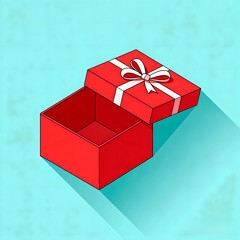 red gift box