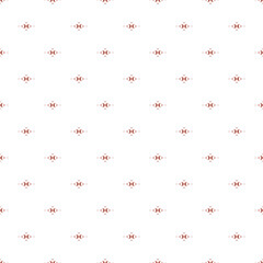 green and red abstract geometric seamless ethnic pattern background, repeatable motif for fabric and wallpaper design illustration