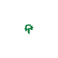 Modern Tree Sapling Logo Design for Reforestation and Environmental
