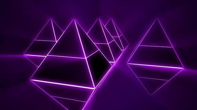 abstract background with blue triangular lines