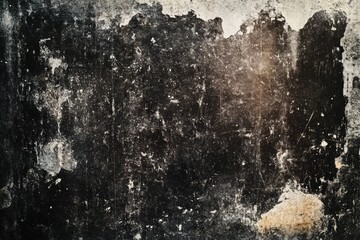 Obraz premium Abstract grunge texture with dark tones and varying light. AI image