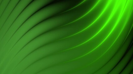 black and green Curved green lines with highlights and shadows, perfect for abstract backgrounds, technology designs, or futuristic concepts in graphic projects.