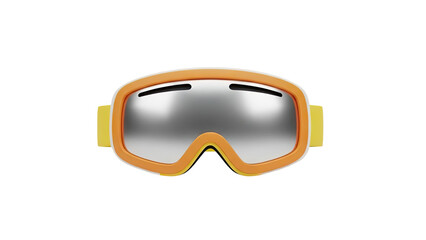 Ski Goggles on transparent background