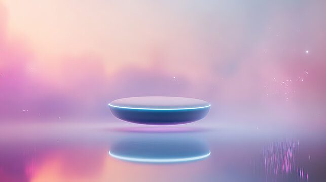 Visually breathtaking AI enhanced product hero image with futuristic premium design on transparent background