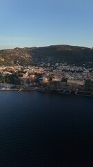 italia. drone shots sorrento
