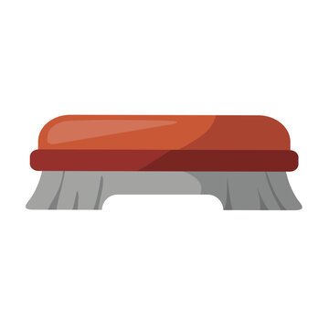 Billiard table brush vector, pool table brush icon, billiard clip art, billiard equipment icon, pool accessories vector illustration