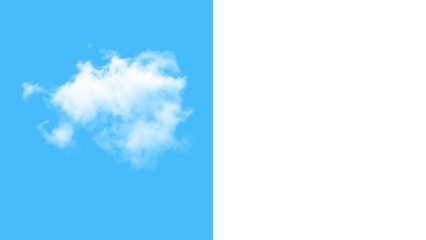 Fluffy cloud isolated with its alpha channel for stunning skies, adding depth and realism to creative designs, perfect for weather visuals and nature scenes