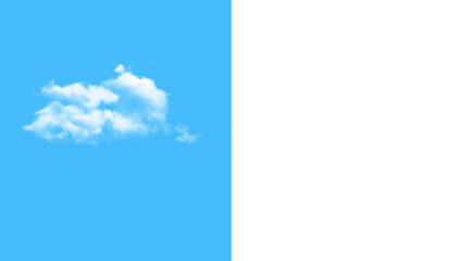 Clouds on blue and black backgrounds for design and editing