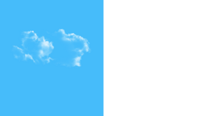Clouds on blue and black backgrounds for design and editing