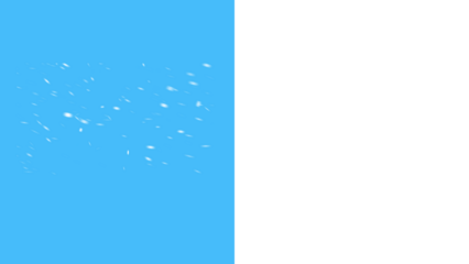 Winter is coming! Snowflakes gently falling against a bright blue and stark black background, perfect for adding seasonal cheer to your designs