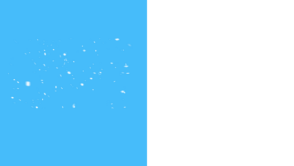 Create a winter wonderland with falling snowflakes on a vibrant blue and classic black background for your next design project or seasonal campaign