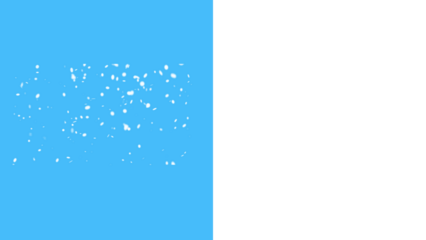 Delicate snowfall effect on light blue and dramatic black backgrounds creates a beautiful wintery mood for holiday designs and festive projects now