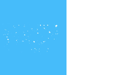 Magical snowfall animation ready to add winter wonder to your projects with blue and black backgrounds for creative flexibility and stunning effects
