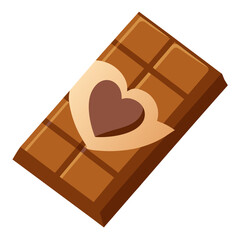 Valentine Chocolate Gift Vector