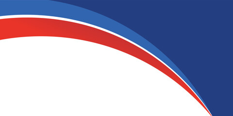 Naklejka premium Vector business banner background with red and blue gradient color, with a modern concept style