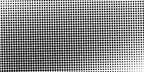 Abstract halftone dots effect in black and white color. Halftone effect. Dot halftone. Black white halftone. abstract decoration