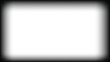 White Rectangle with Shadow Effect.