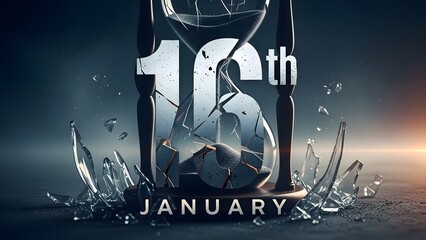 Movie poster for a January 16th film release