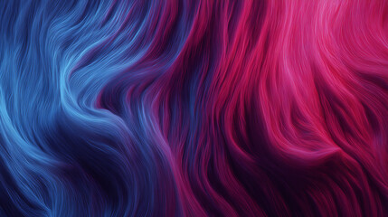 Abstract Swirling Blue and Pink Fibers background purple