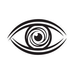 eye icon vector illustration