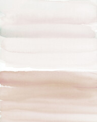 Minimalist Cream and Beige vertical abstract watercolor landscape hand painted