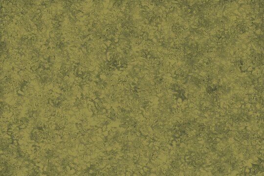 Abstract Olive Green Mossy Texture Background with Grungy Speckled Detail, moss-like details and a weathered, vintage grunge aesthetic.