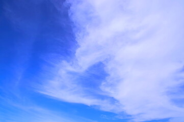 blue sky with clouds