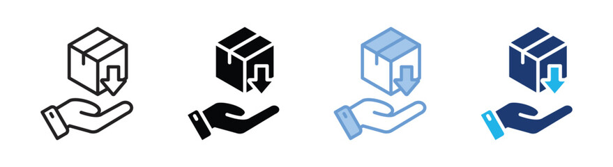 Import icon set multiple style collection