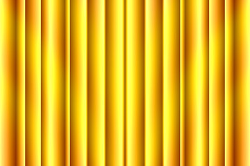 Obraz premium Golden theater curtain with vertical folds and warm lighting illustration