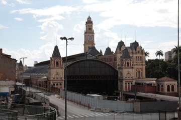 Fototapeta premium Luz Station in downtown Sao Paulo, Brazil
