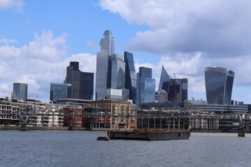 Obraz premium City of London financial district