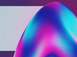 Abstract futuristic background with flowing neon pink and blue wave gradient, digital art, technology concept, vibrant color palette, wallpaper design