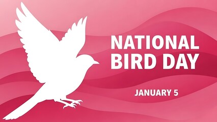 National Bird Day January 5th Celebration Graphic.