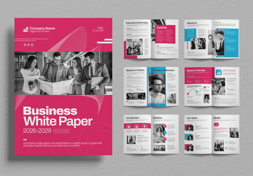 Corporate Business White Paper Template