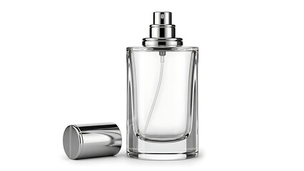 Professional Luxury Perfume Bottle Mockup Collection with Gold and Silver Accents