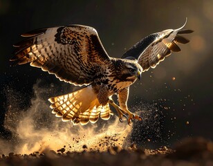 Majesty in Flight　hawk